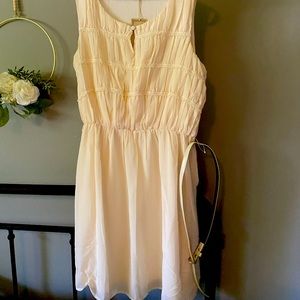 Belted summer dress..